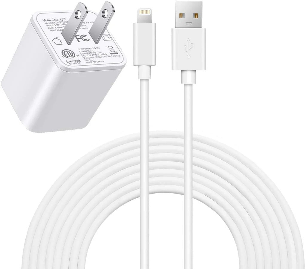 Apple Wall Adapter + Lightning Cable Combo