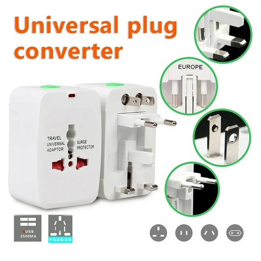 Universal Power Adapter, Safe to Use Worldwide Universal Power